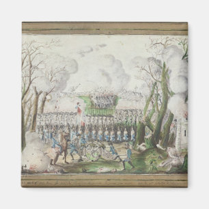 De slag om Jemmapes, 6 november 1792 Magneet