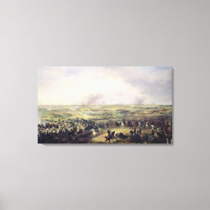 De slag om Leipzig, 16-19 oktober 1813 Canvas Afdruk