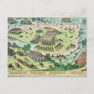 De slag om Moncontour, 3 oktober 1569 Briefkaart