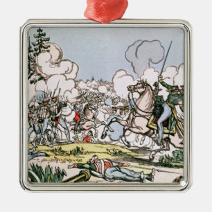 De slag om Moskou, 7 september 1812 Metalen Ornament