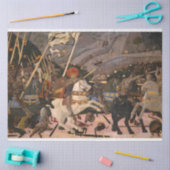 De slag om San Romano (middeleeuwse oorlogsindelin Tissuepapier (Craft)