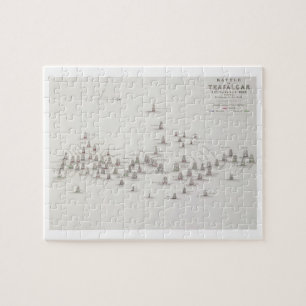 De slag om Trafalgar, 21 oktober 1805, Positi Legpuzzel