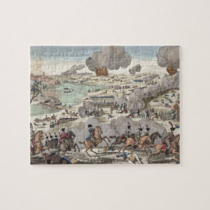 De slag om Wagram, 6 juli 1809 (graving) Legpuzzel