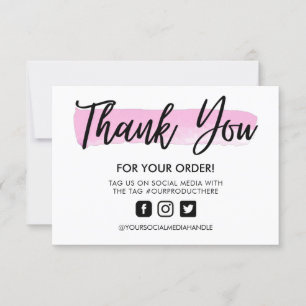 De Slag van de Borstel van de waterverf Dank u het