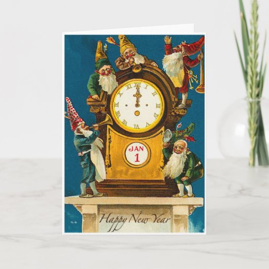 De slag van Middernacht Feestdagen Kaart (Voorkant)