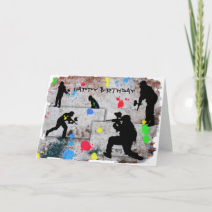 De Slag van Paintball Kaart