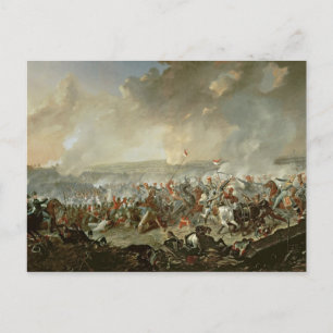 De slag van Waterloo, 18 Juni 1815 Briefkaart