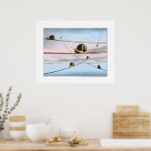 De slakkersporen poster (Keuken)