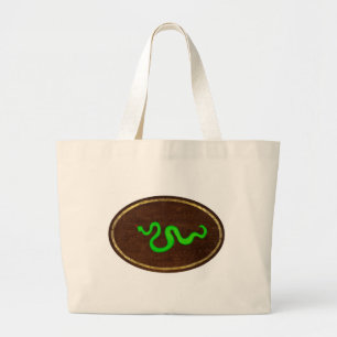 De slang 2009 grote tote bag