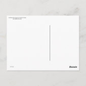 De slang drijven briefkaart (Achterkant)