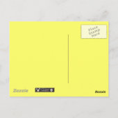 De slang en de worm briefkaart (Achterkant)