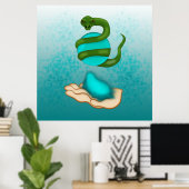 De slang poster (Thuiskantoor)