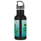 De slang waterfles  (Achterkant)