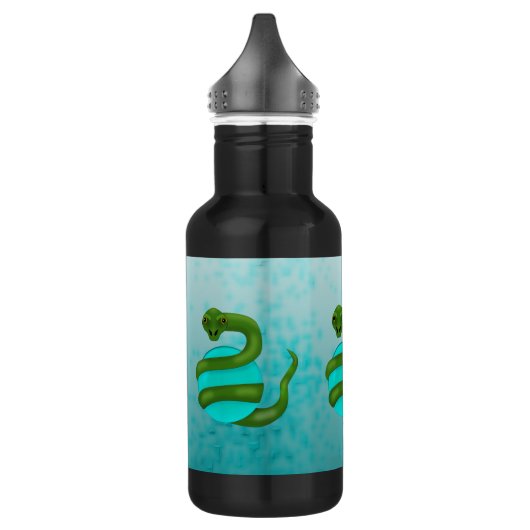 De slang waterfles  (Links)