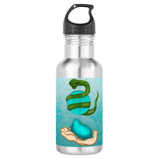 De slang waterfles (Voorkant)