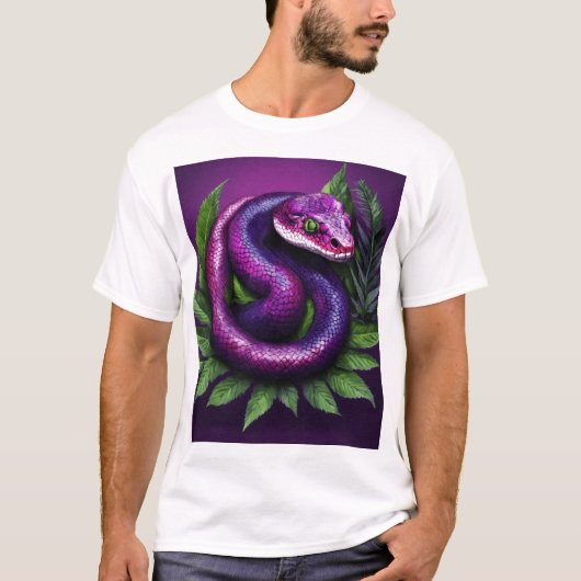 De slangenschoonheid van Natuur T-shirt (Voorkant)