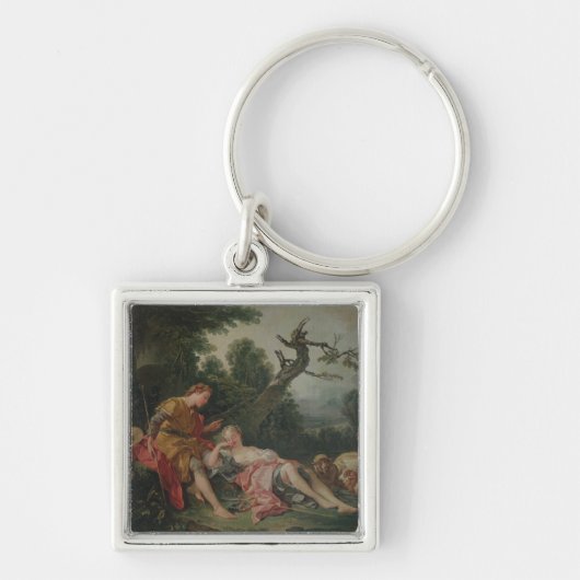 De slapende bolderheid sleutelhanger (Voorkant)