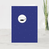 De slapende maan leeg kaart (Voorkant)