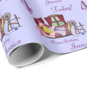 De slapende schoonheid cadeaupapier (Rol Hoek)