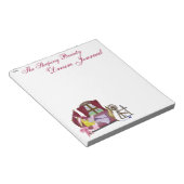 De slapende schoonheid notitieblok (Schuin)