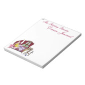 De slapende schoonheid notitieblok (Gedraaid)