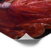 De slapende schoonheid van John Collier 1921 Poster (Hoek)