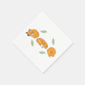 De slapende vos servet (Hoek)