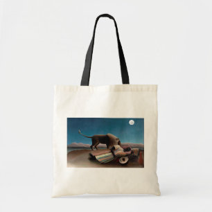 De Slapende Zigeunerin, Henri Rousseau Tote Bag