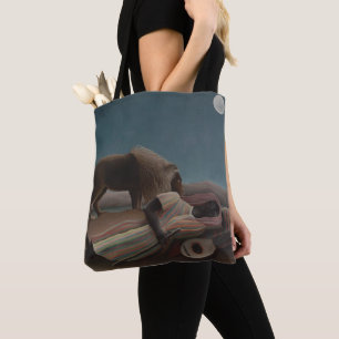 De Slapende Zigeunerin van Henri Rousseau, Vintage Draagtas