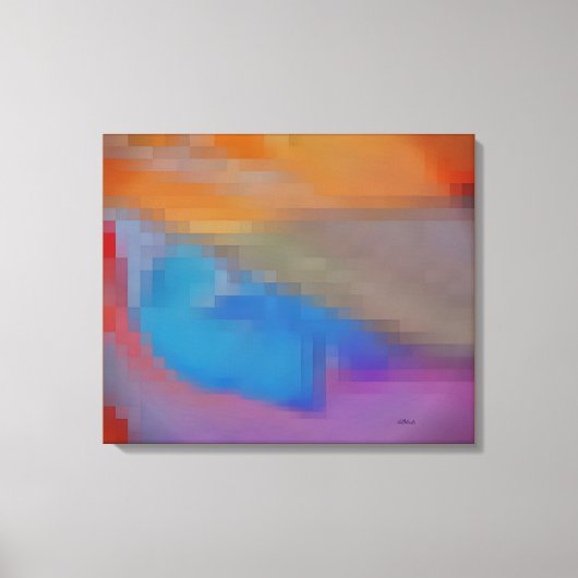 De Slaper Canvas Afdruk (Voorkant)