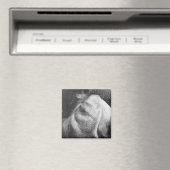 De slaper van Georges Seurat Magneet (Insitu (Vaatwasser))