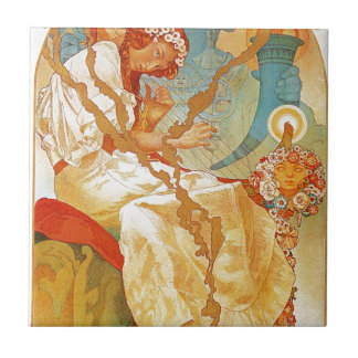 De Slav Epic van Alphonse Mucha Tegeltje