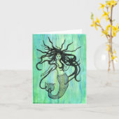 De slechte Dag van het Haar Kaart (Gele Bloem)