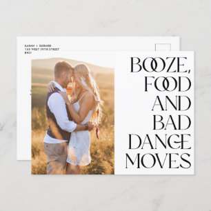 De slechte dansbeweging van het Levensmiddel van B Aankondigingskaart