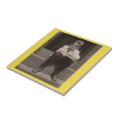 de slechte houding tegeltje (Zijkant)