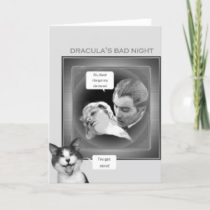 De slechte nacht van Dracula Kaart