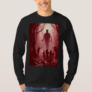 De slechteriken najagen (Rood) T-shirt