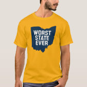 De slechtste staat ooit (Ohio) T-shirt (Voorkant)