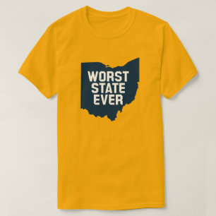 De slechtste staat ooit (Ohio) T-shirt