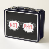 De Slechtste Supervisor? “Niet Phyl” Metalen Lunch (Achterkant)