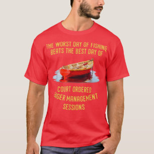 De Slechtste Visdag Is Beter Dan De Beste Dag Van  T-shirt