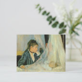 De slede briefkaart (Staand voorkant)