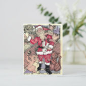 De slee was te laat briefkaart (Staand voorkant)