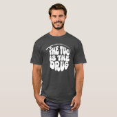 De sleep is de drug Schaalbare Vector Afbeeldingen T-shirt (Voorkant volledig)