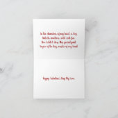 De sleutel tot mijn hart feestdagen kaart (Binnen)