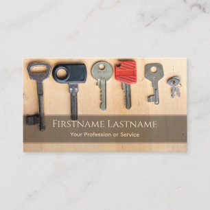 De sleutel tot uw succes bij sleutels sloten en st visitekaartje