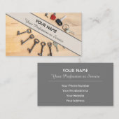 De sleutel tot uw succes - visitekaartje (Voorkant / Achterkant)