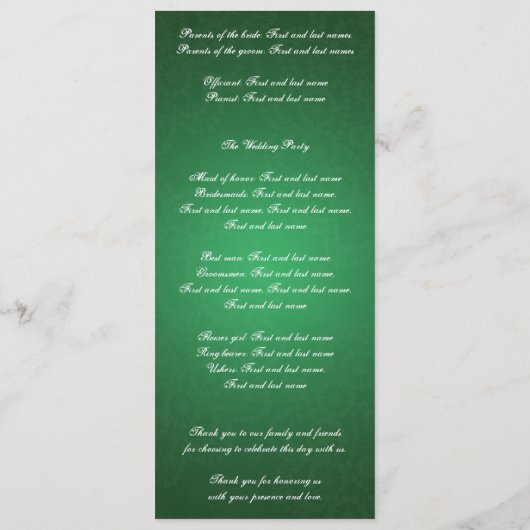 De sleutel van het programma van het huwelijk tot  (Achterkant)