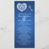 De sleutel van het programma van het huwelijk tot (Voorkant)