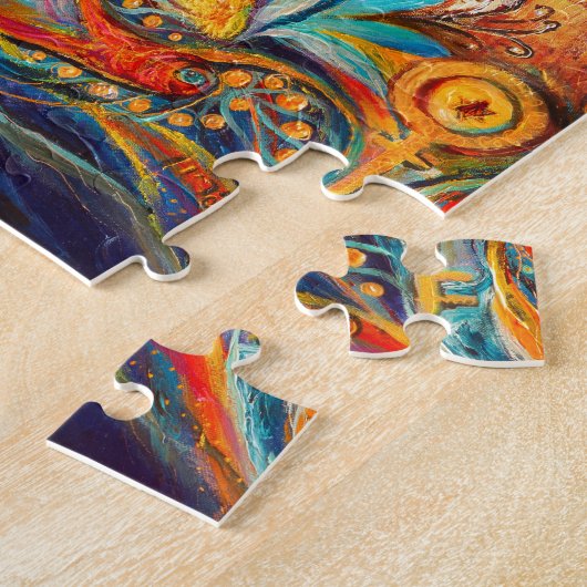 De sleutel van Jeruzalem Legpuzzel (Zijkant)